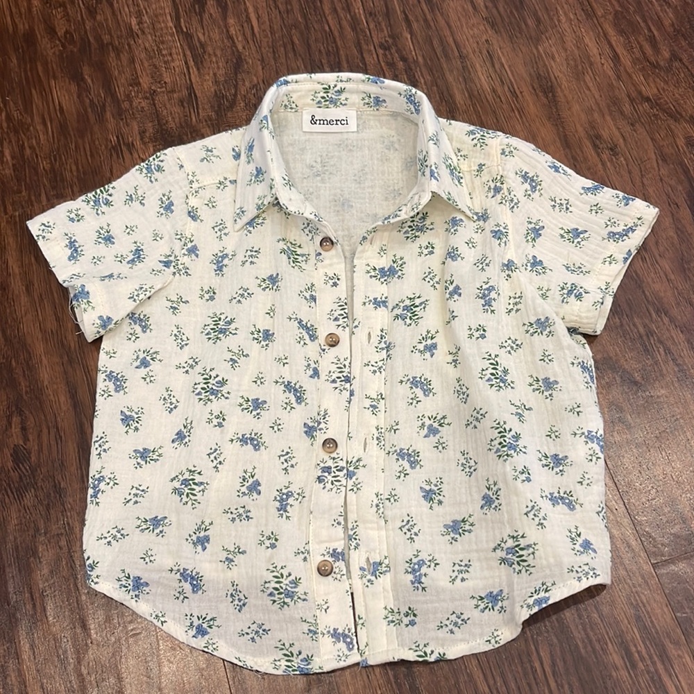Boys button up